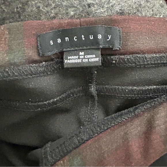 Sanctuary Plaid Jeggings Medium - Picture 7 of 8